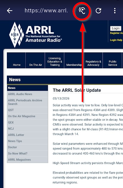 Browser with Convert button